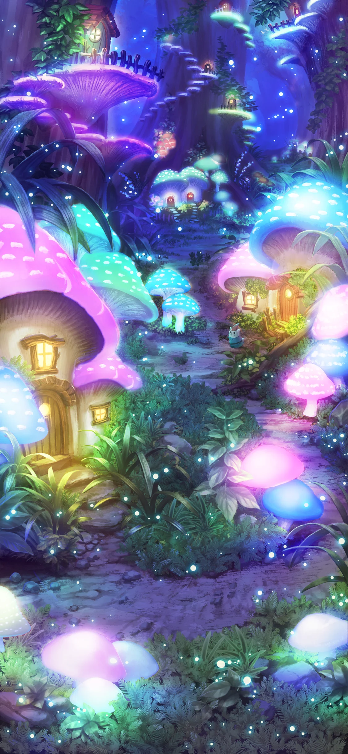 妖精の里 ～月灯り～